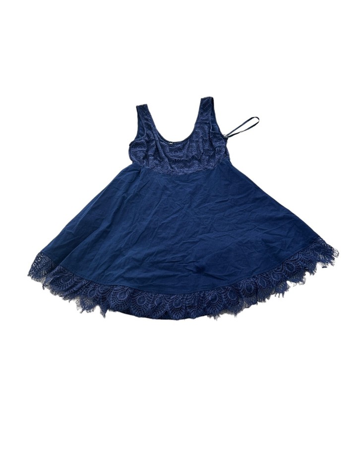 Ally Womens Blue Sleeveless Fit and Flare Dress Size 12 Good Condition