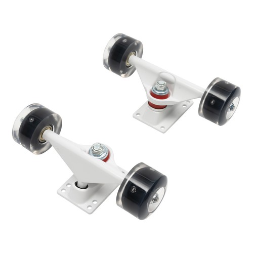 Skateboard Trucks Combo Set Cruisers Wheels W/Trucks Skateboard Trucks+Wheel Set - Picture 6 of 15
