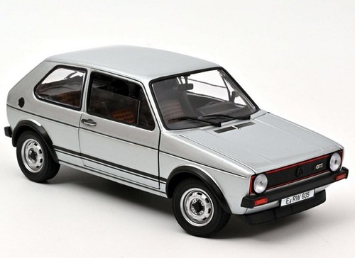 VW Volkswagen Golf GTI - repro in22 - 1976 - silver - Norev 1:18 - Imagen 6 de 6