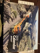 2009  BNSF Calendar Burlington Northern SantaFe Railway Unused