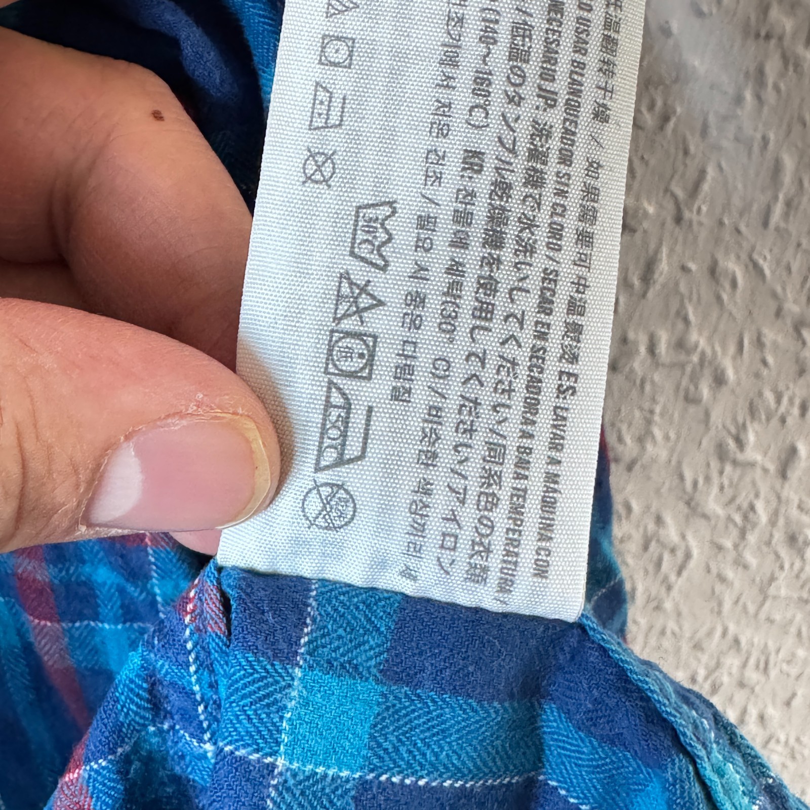 Hollister California Blue & Red Plaid Flannel Shirt image 8