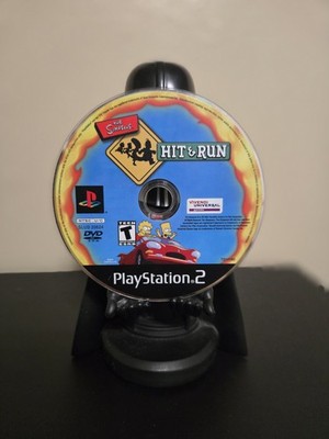 The Simpsons: Hit & Run (PlayStation 2, 2003) (Disc Only) (Untested)