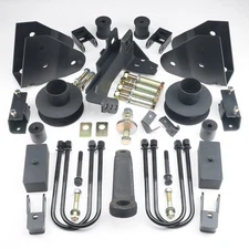 4.5" Front Rear Lift Kit+Radius Arm+Shock Fr F250 F350 4WD 2011-2016 w/o AUX