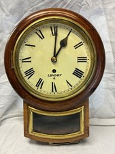 Small Antique Fusee wall clock