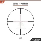 ATHLON ARGOS BTR GEN2 6-24X50 RIFLESCOPE APLR2 FFP IR MOA MODEL # 214062*N/R**** — photo 6