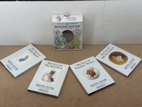 Beatrix Potter Collection 1 Peter Rabbit 4 Book Box Set 1991 F. Warne & Co UK