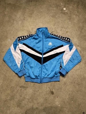 Kappa Track Jacket Blue White Black XXL