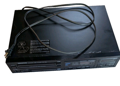 Vintage Audio Kenwood DP-750 Single DPSS Compact Disc CD Player Will Power On