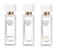 WHITE TEA by Elizabeth Arden Women 3 pc SET 0.33 oz GINGER LILY MANDARIN BLOSSOM