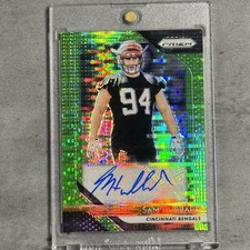 2018 Panini Prizm - Neon Green Pulsar Sam Hubbard Auto (RC) Rookie SP