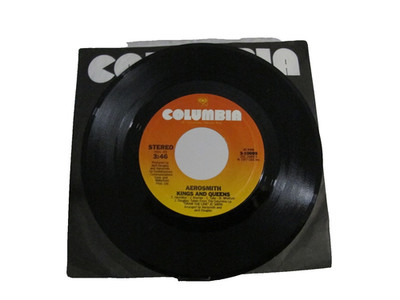 45 RECORD - AEROSMITH - KINGS AND QUEENS