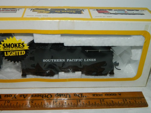 Steam Locomotive 4-6-0 #2313 & Tender Bachmann HO Scale Southern Pacific Lines - Picture 3 of 7