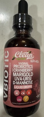 Vaginal Probiotics Cranberry Marigold  Liquid Drops