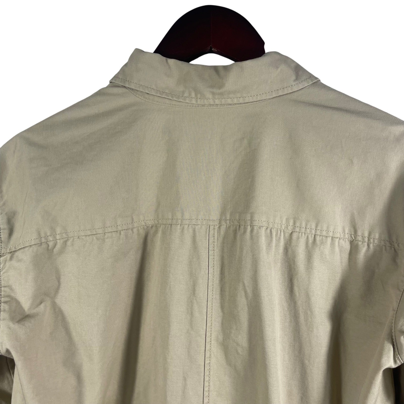 JW Anderson x Uniqlo Tan Shirt Dress Adjustable Waist Cotton Popover XS