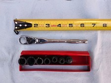 Matco Tools Pass Through Ratchet Socket Set 14 Drive Special Forces Usa Sae