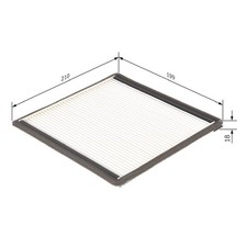 Bosch Filter Innenraumluft E146001 6441EG 95667986 6441H7 6447Z4 6447LV | 605547