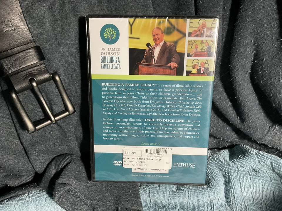 BRAND NEW! DR. JAMES DOBSON DVD “THE NEW DARE TO DISCIPLINE” BUILDING..LEGACY’14 - Image 2 of 2