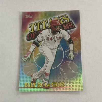Topps 2026 Series 1 Elly De La Cruz Titans of the Game Insert #TOG-5 Reds