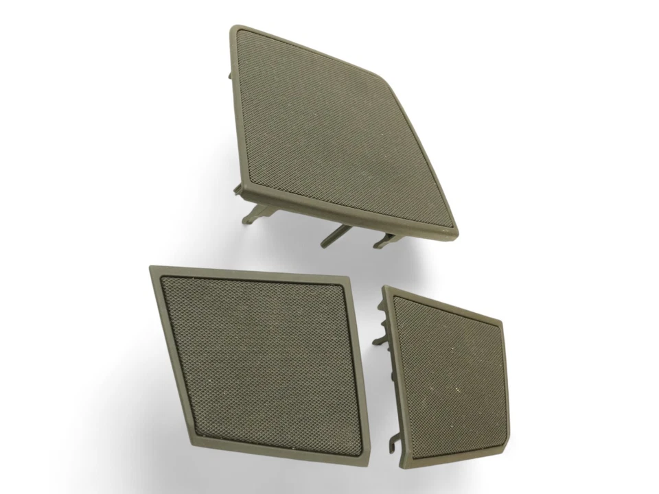 2014 - 2017 MASERATI GHIBLI S M157 SPEAKER GRILLE COVER DASHBOARD PANEL SET OF 3 Foto 3 de 4