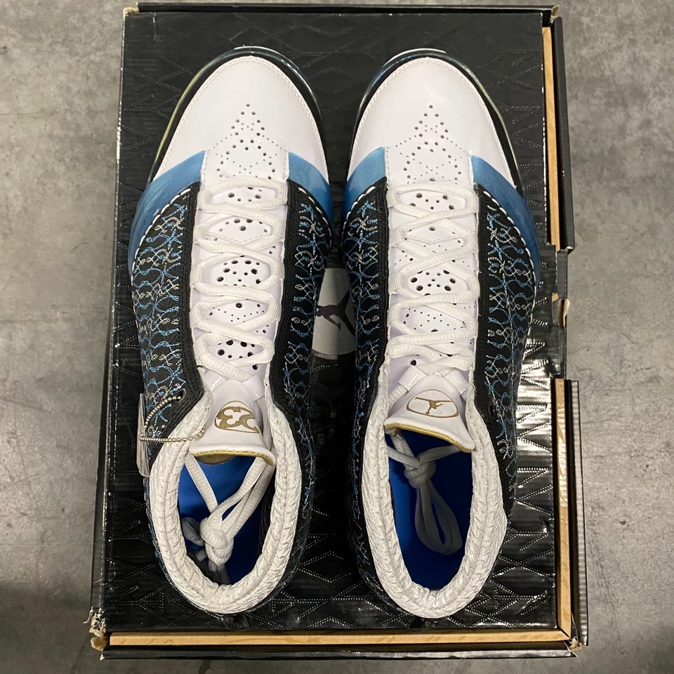 Talla 12.5 - Zapatillas Air Jordan 23 OG UNC Para Hombre 318376-041 ¡Envío Rápido! Foto 3 de 4