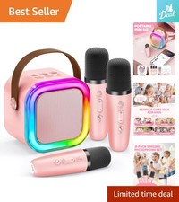 2026 Top Mini Karaoke Machine for Kids - Birthday Gift Idea with 3 Mics Included