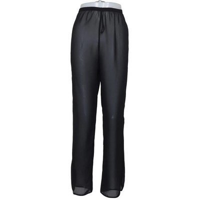 Basic Line, Palazzohose, Größe: 40/42, Schwarz, Polyester, Einfarbig, Damen #0Zs