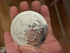 2017 5 oz ATB Ellis Island National Monument Statue of Liberty Silver Coin