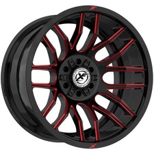 Xf Off-road Xf-232 20x10 8x6.58x170 -12mm Blackred Wheel Rim 20 Inch