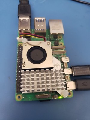 Raspberry PI 5 8GB RAM WiFi, Bluetooth 5.0, 4-USB GB-Ethernet active cooler # 11