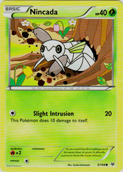 Nincada 9/108 Roaring Skies Common Pokemon TCG