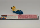 Vintage 1984 Hasbro Transformers Original G1 Minibot SEASPRAY Boat w/Spec Sheet