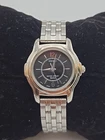 Vintage Seiko Quartz 25mm Black Dial Womens Watch V701