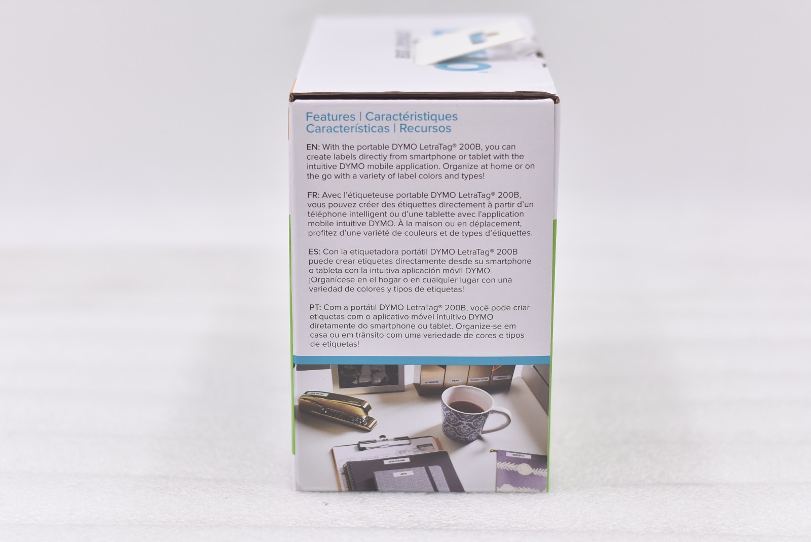 DYMO LetraTag 200 Bluetooth Label Maker Includes 1 White Paper Label Tape