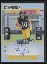 2024 Contenders Roman Wilson Rookie Ticket RPS Conference Auto /75 #124 RC VAR