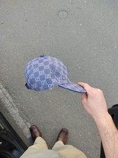 Gucci Cap Size L Blue GG Monogram