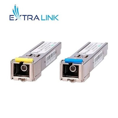 WDM SFP Modul Singlemode 1.25G SC 1310/1550nm bis 3km Kompatibel mit Ubiquiti