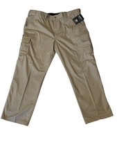 Dickies Mens Tactical Pants Ripstop Cargo Water Stain Repellent Khaki Size 48x34
