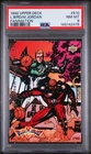 1992 Upper Deck MICHAEL JORDAN LARRY BIRD Fanimation PSA 8 Card #510