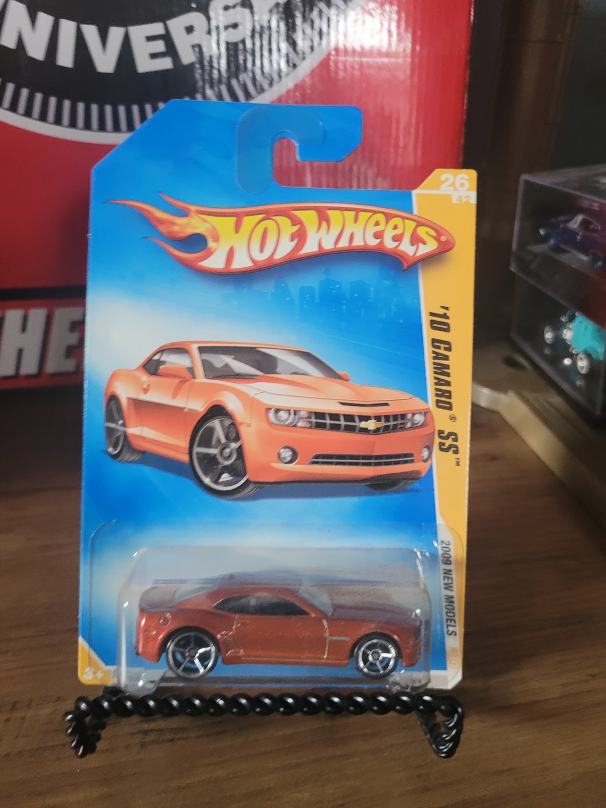 2009 Hot Wheels Number 26 New Models 2010 Camaro SS Burnt Orange 1/64