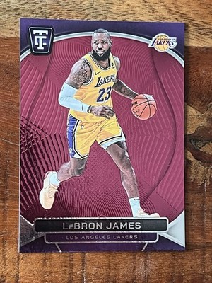 LeBron James 2024-25 Totally Certified Maroon Mirror #81 Lakers