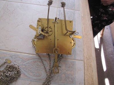 Kieninger 74 R Grandfather Clock Movement 93cm ~ Made in Germany USED