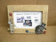 Cats 3D Resin Picture Frame Kittens Yarn Cats 4x6