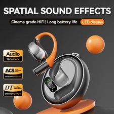 144 Languages Translator Real-Time AI Translation Wireless BT Headphones