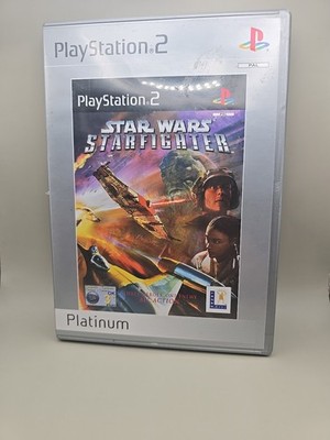 Star Wars Starfighter Ps2 Videospiel komplett mit Handbuch sehr guter Zustand