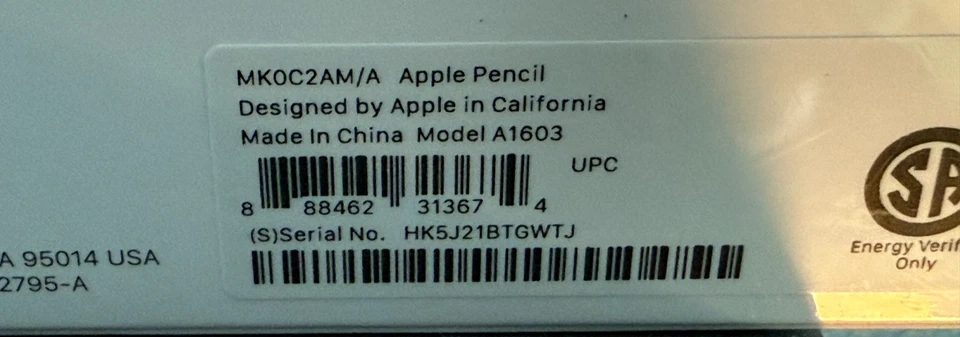 Apple Pencil (1st Generation) *NEW IN BOX* - Image 3 of 4