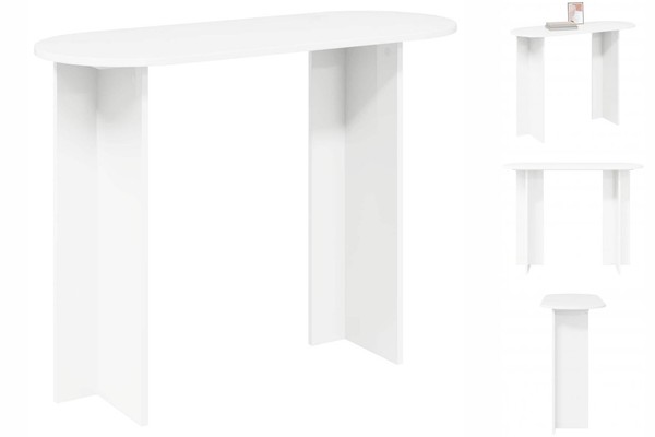 Konsolentisch Weiß 100X39,5X75 Cm Holzwerkstoff-image