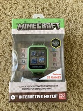 Minecraft Kids' Interactive Smartwatch Watch NEW Rare 