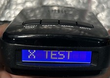 K40 Radar Detector   Tested  Working   GPS Error   See Photos