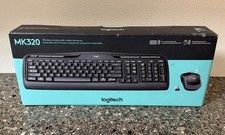 Logitech Wireless Desktop MK320 Cordless Keyboard  Mouse 920-002836 New Sealed