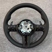Black M Sport Steering Wheel with Buttons for BMW F Series Performance NEW